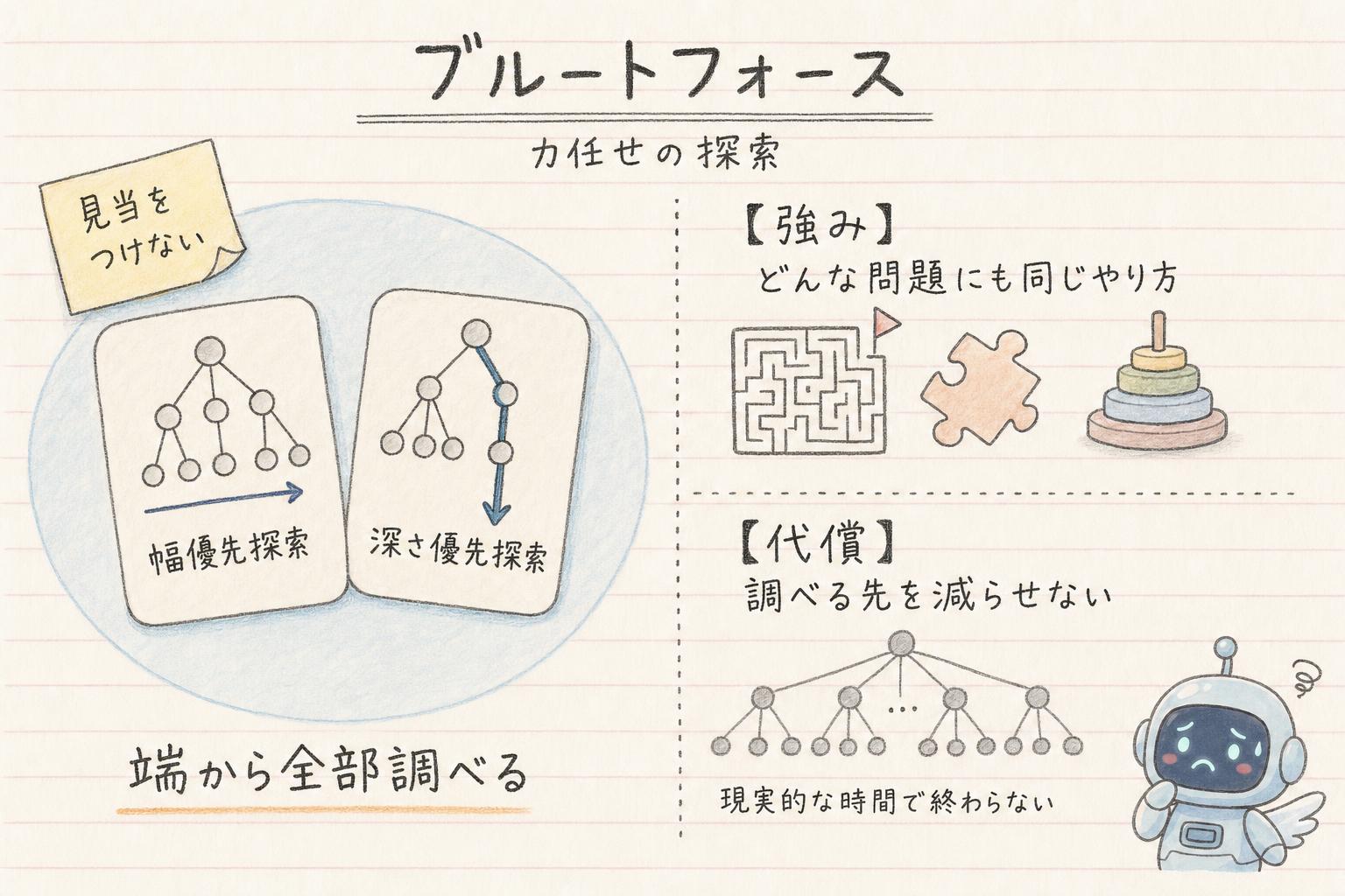 どちらもブルートフォースにあたる